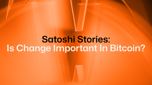 Satoshi Stories: Is Change Important In Bitcoin?